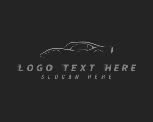 Auto Shop - Fast Motorsport Car logo design