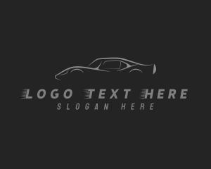 Car - Fast Motorsport Car logo design