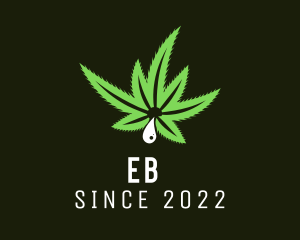 Oil - Medical Marijuana Droplet logo design