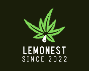 Vape - Medical Marijuana Droplet logo design