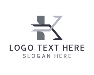 Path - Modern Block Logistics Letter K logo design