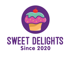 Pastries - Cherry Cupcake Bakery logo design