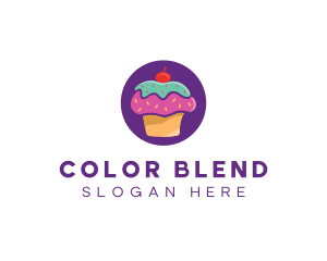 Cherry Cupcake Bakery logo design