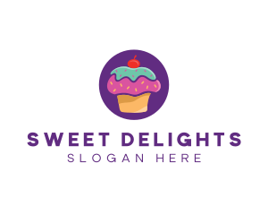 Cupcake - Cherry Cupcake Bakery logo design