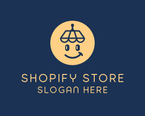 Smile Happy Shopping logo design