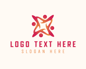 Volunteer - People Community Group logo design