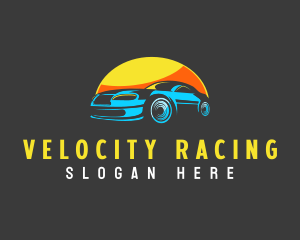 Motorsport Vehicle Racing logo design