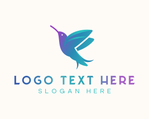 Wings - Hummingbird Avian Creative logo design