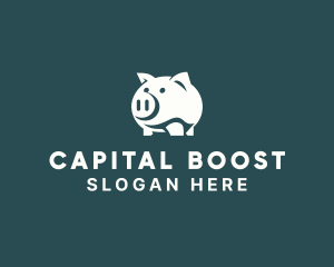 Loan - Piggy Cash Savings logo design