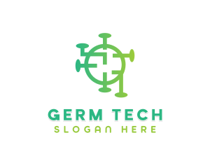 Infectious Germ Virus logo design