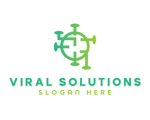 Virus - Infectious Germ Virus logo design