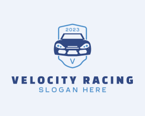 Car Racing Garage logo design