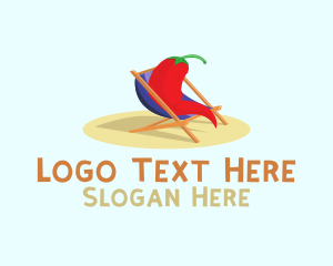 Hot - Red Chili Mexican Restaurant logo design