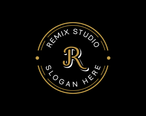 Generic Retro Studio logo design