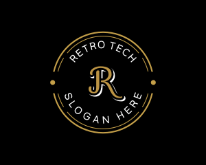 Generic Retro Studio logo design