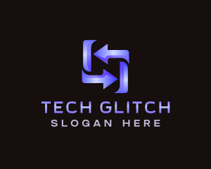 Tech Arrow Cyber logo design