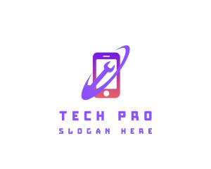 Technician - Cellphone Repair Technician logo design