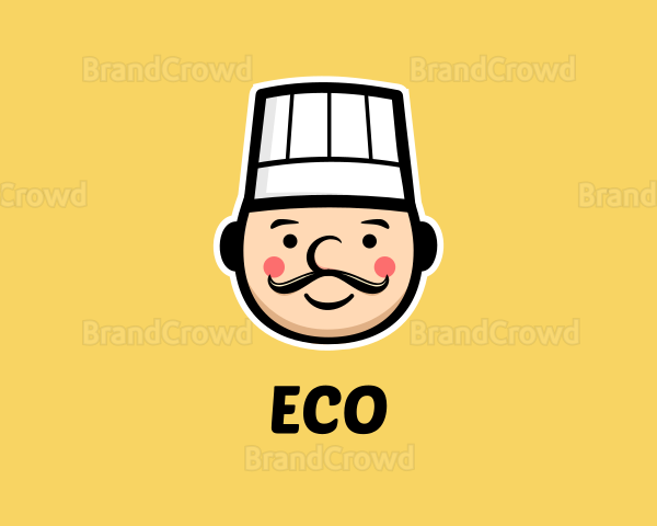 Restaurant Chef Cartoon Logo