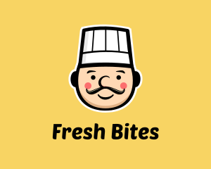 Deli - Restaurant Chef Cartoon logo design