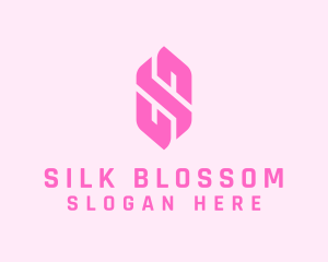 Pink Beauty Letter S  logo design