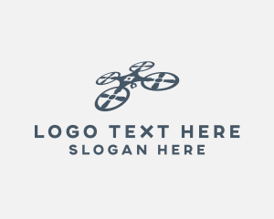 Footage - Drone Camera Gadget logo design