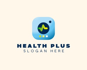 Health Monitor App logo design