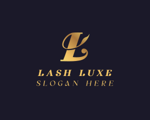 Elegant Golden Fashion logo design