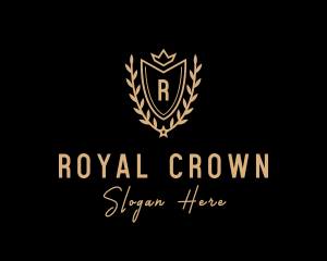 Royal Wreath Crest logo design