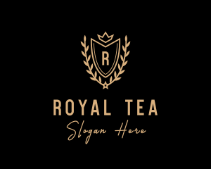 Royal Wreath Crest logo design