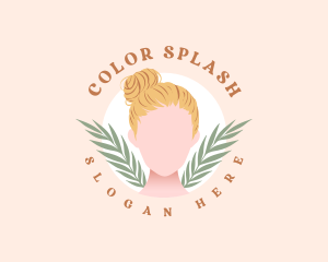 Dye - Nature Hair Dye logo design