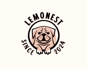 Pug Puppy Dog Logo