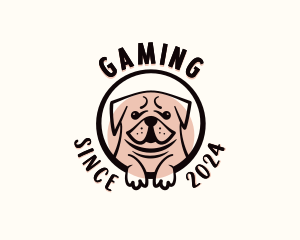 Pug Puppy Dog Logo