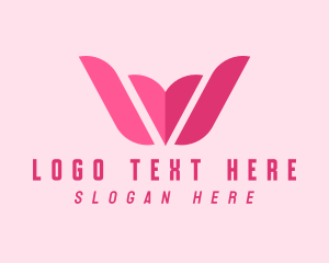 Floral - Feminine Flower Letter W logo design