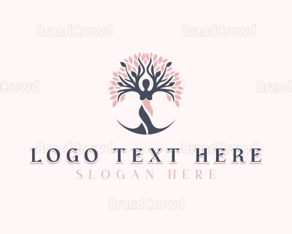 Wellness Yoga Tree Logo