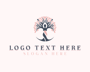 Wellness Yoga Tree Logo