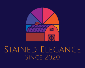 Colorful Farm Barn logo design