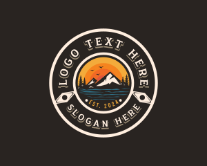 Adventure - Outdoor Mountain Adventure logo design