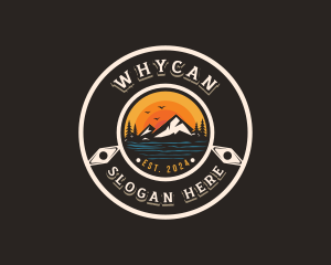 Outdoor Mountain Adventure Logo