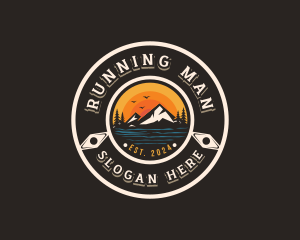 Mountain Peak - Outdoor Mountain Adventure logo design