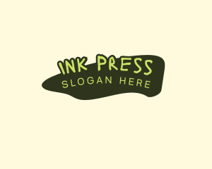 Press - Dripping Paint Streetwear logo design