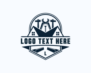 Remodeling - Handyman Repair Renovation logo design