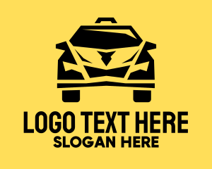 Black And Yellow - Yellow Taxi Cab logo design