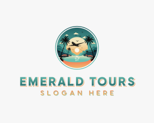 Island Tours Resort logo design