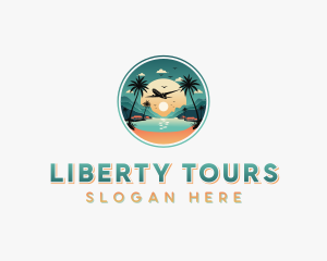 Island Tours Resort logo design