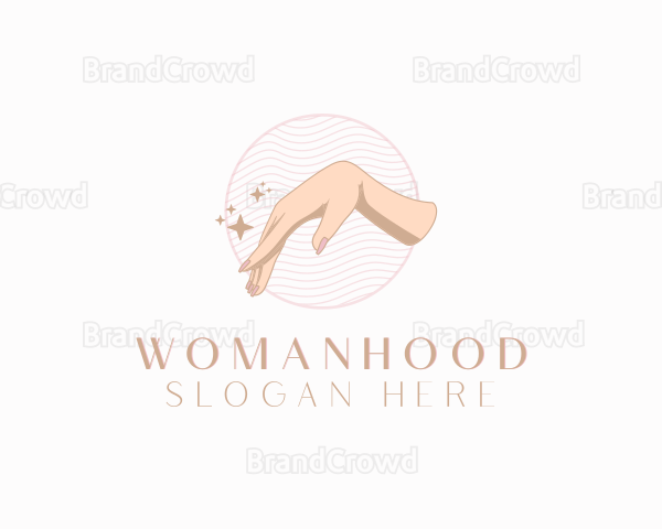 Beauty Nail Salon Logo