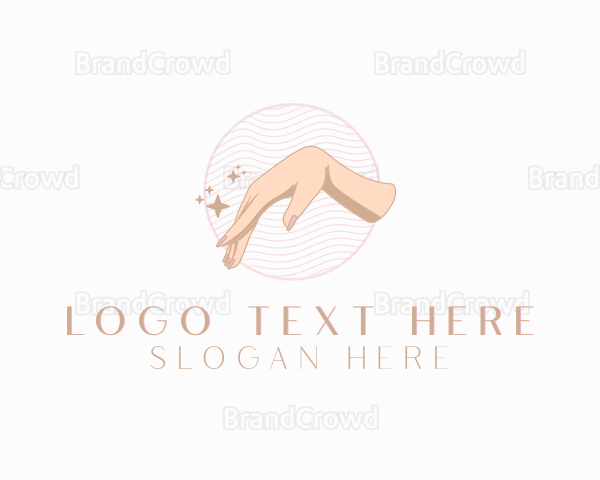 Beauty Nail Salon Logo