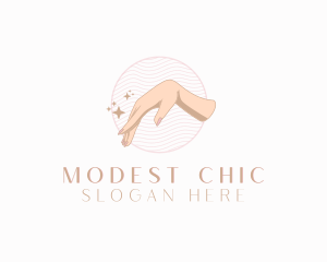 Beauty Nail Salon logo design