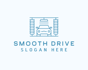 Drive Thru Car Wash logo design