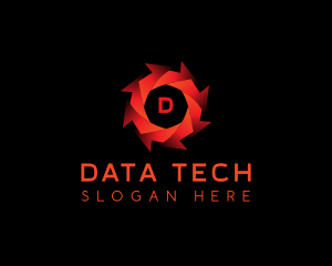 Data - AI Tech Data logo design