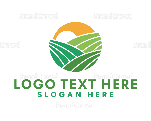 Botanical Field Horticulture Logo